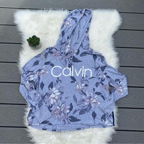 Calvin Klein Floral Sweatshirt - Picture 1 of 3